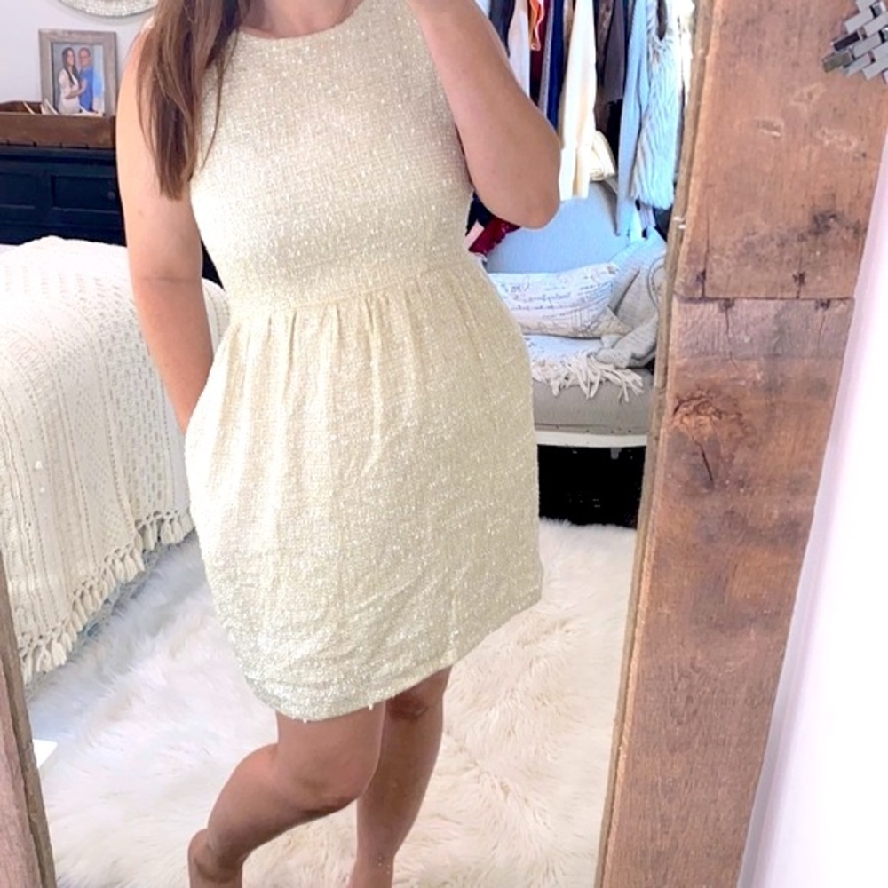 Michael Michael KORS ivory dress size 8 new with tags $200 MSRP